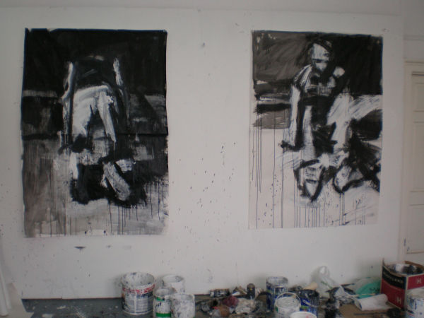 Two paintings of Jon 2007